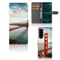 Sony Xperia 5III | Flip Cover | Golden Gate Bridge