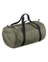 Atlantis BG150 Packaway Barrel Bag - Olive-Green/Black - 50 x 30 x 26 cm