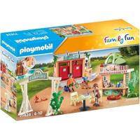 PLAYMOBIL 71424 Camping - World of Camping - met functionele douche en accessoires - Vanaf 4 jaar