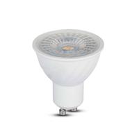 V-TAC VT-247D-N GU10 Dimbare LED Spots - Lens 110° - Samsung - IP20 - Wit - 6W - 445 Lumen - 4000K - 5 Jaar - thumbnail