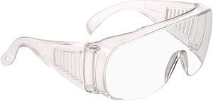 IceToolz Veiligheidsbril transparant met anti-statische coating op de glazen