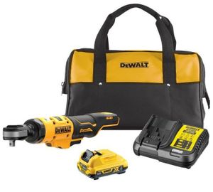 DeWalt DCF504D1-QW Accu Haakse ratelsleutel | 1/4" | 12V | 1 x 2.0Ah Li-Ion | In draagtas - DCF504D1-QW