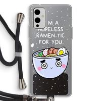 I'm A Hopeless Ramen-Tic For You: OnePlus 9 Transparant Hoesje met koord