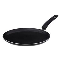 Pannenkoekenpan - Alle kookplaten geschikt - zwart - dia 26 cm   -