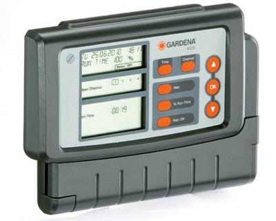 Gardena Classic 4030 Meerkanaalsbesproeiingscomputer - Waterbesparend en Eenvoudig Programmeerbaar