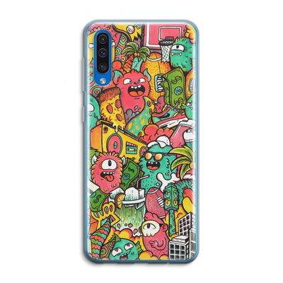 Vexx City: Samsung Galaxy A50 Transparant Hoesje