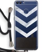 Marmeren pijlen: Huawei P Smart (2018) Transparant Hoesje met koord
