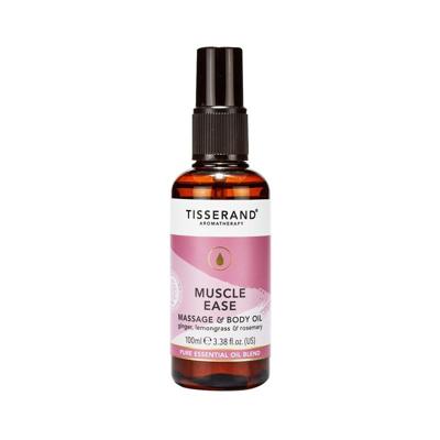 Tisserand Massage & body olie muscle ease 100 Milliliter Tisserand Massage & body olie muscle ease 100 Milliliter