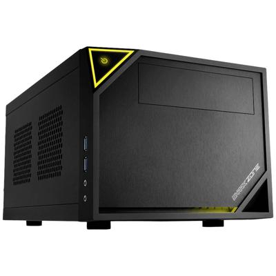 Sharkoon SHARK ZONE C10 PC-behuizing Zwart, Geel