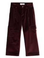 ETRO KIDS pantalon cargo en velours - Marron