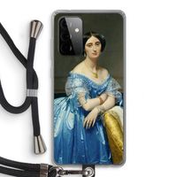 Eleonore: Samsung Galaxy A72 5G Transparant Hoesje met koord
