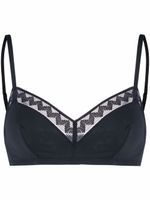 ERES soutien-gorge Madeleine à motif zig-zag - Bleu