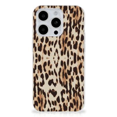 iPhone 15 Pro Max | TPU Hoesje | Leopard
