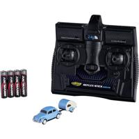 Carson Modellsport 500504148 VW Käfer mit Anhänger 1:87 RC auto Elektro Straatmodel Incl. accu, oplader en batterijen voor de zender Carson Modellsport 500504148 VW Käfer mit Anhänger 1:87 RC auto Elektro Straatmodel Incl. accu, oplader en batterijen voor de zender