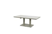 Qopps Rizon up down tuintafel 140 x 80 latte light