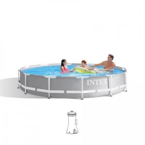 Intex Prism Frame Pool - 366 x 76 cm - met filterpomp