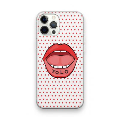 Yolo Denise: iPhone 12 Pro Transparant Hoesje