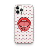 Yolo Denise: iPhone 12 Pro Transparant Hoesje