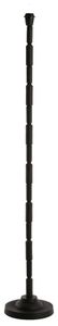 Light & Living Vloerlamp 'Kabati' 147cm hoog, kleur Mat Zwart (excl. kap)