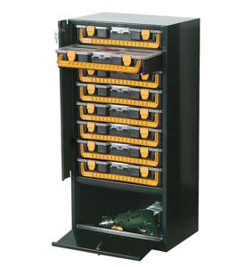 Little Jumbo Kofferkast met onderdelenkoffers - 8x 203600 - 201510