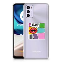 Motorola Moto G42 Silicone Back Cover Popart Princess