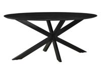 Oslo Oval Black 160 cm-12816 Oslo Oval Black 160 cm-12816
