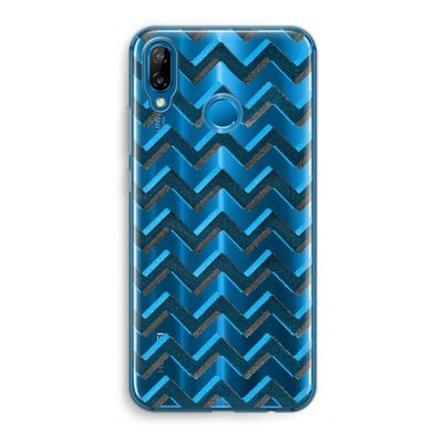 Onderbroken lijn: Huawei P20 Lite Transparant Hoesje