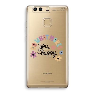 Happy days: Huawei P9 Transparant Hoesje