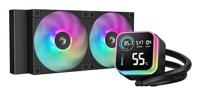 DeepCool LQ240 Processor Kit voor vloeistofkoeling 12 cm Zwart 1 stuk(s)