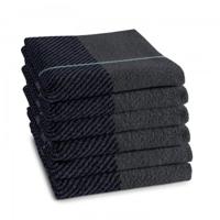 DDDDD keukendoek blend grafiet 50x55cm