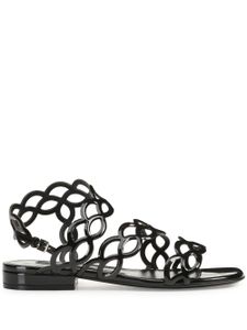 Sergio Rossi sandales vernies sr Mermaid - Noir