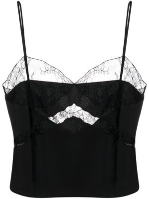 THE ANDAMANE Cropped top - Zwart THE ANDAMANE Cropped top - Zwart