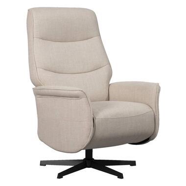 Relaxfauteuil Boaz - elektrisch verstelbaar - zand - Leen Bakker