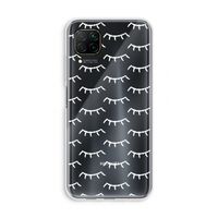 Wimpers: Huawei P40 Lite Transparant Hoesje