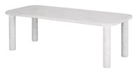 DTP Home Eettafel 'Clio' Mortex, 230 x 100cm, kleur Chalk