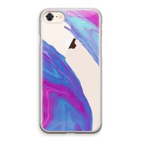 Zweverige regenboog: iPhone 8 Transparant Hoesje