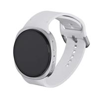 Samsung Galaxy Watch 8 3,81 cm (1.5") AMOLED 44 mm Digitaal 480 x 480 Pixels Touchscreen Zilver Wifi GPS