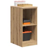 Garagekast 40x51x85 cm massief grenenhout artisan eikenkleurig