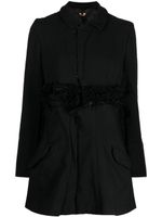 Comme Des Garçons Comme Des Garçons veste bomber à volants - Noir