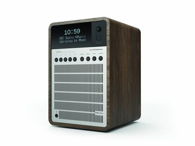 Revo SuperSignal - DAB+ Radio - Walnoot/Zilver