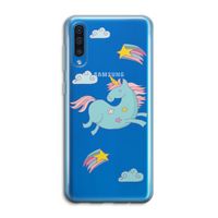 Vliegende eenhoorn: Samsung Galaxy A50 Transparant Hoesje