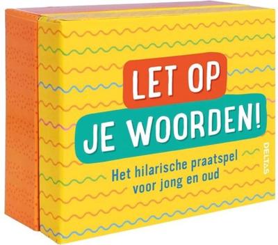 Deltas Let op je woorden! - doos met kaarten