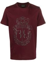 Billionaire t-shirt à logo imprimé - Violet