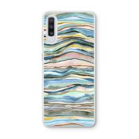 Watercolor Agate: Samsung Galaxy A70 Transparant Hoesje Watercolor Agate: Samsung Galaxy A70 Transparant Hoesje