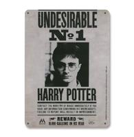 Harry Potter Tin Sign Undesirable No. 1 15 X 21 Cm