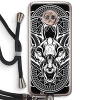 Oh Deer: Motorola Moto G6 Transparant Hoesje met koord