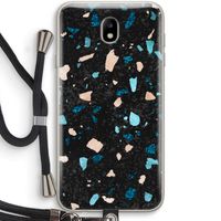 Terrazzo N°11: Samsung Galaxy J7 (2017) Transparant Hoesje met koord