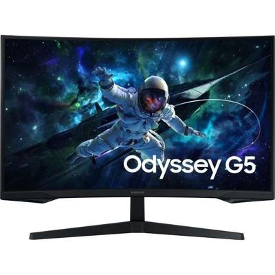 PC-scherm - SAMSUNG - ODYSSEY G55C - 27 165Hz - VA-paneel - 1 ms - HDMI / DisplayPort