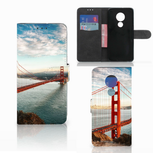 Motorola Moto G7 Power Flip Cover Golden Gate Bridge