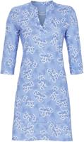 Gebloemd Ringella nachthemd blauw